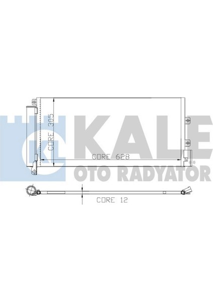 Mtxdpn Klima Radyatörü Kurutuculu [ Fiat Linea 1.3 Jtd ]