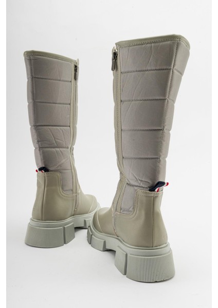 Kaydırmaz Taban Kadın Çizme Yeşil fırsatları