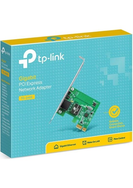 TG-3468 10/100/1000 Mbps Pcı-Ex Gigabit Ethernet Kartı fiyatları