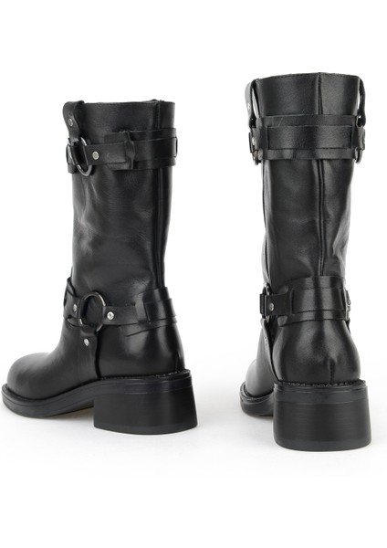 , Kadın Hakiki Deri Çizme 1531022Z7619 Siyah modelleri