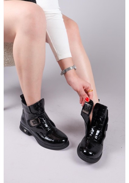 DUBBO Cırtlı Rugan Bot SİYAH