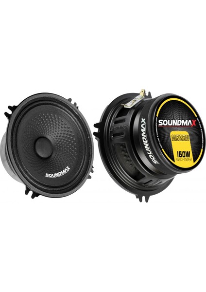 SX-M52BN-160W MAX-80W Rms-Kaliteli-Profesyonel-Yeni Seri 13 cm Midrange Hoparlör