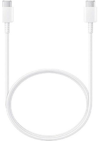 15W Pd Type-C To Type-C 3A Kablo Hızlı Şarj Kablosu Beyaz 1metre EP-T1510XWEGWW