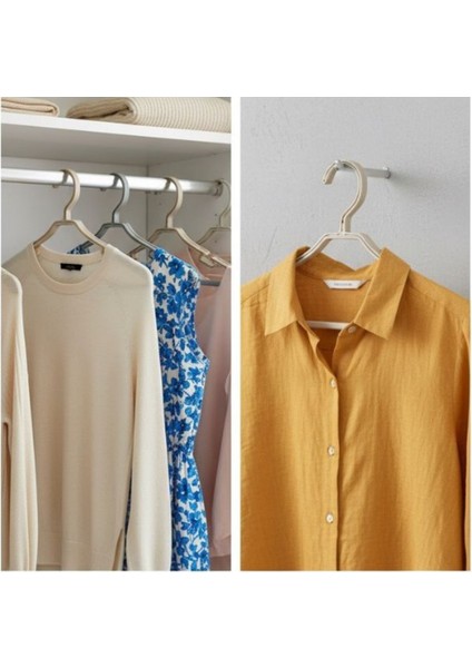 6 ’ Lı Plastik Elbise ve Kıyafet Askılığı fırsatları