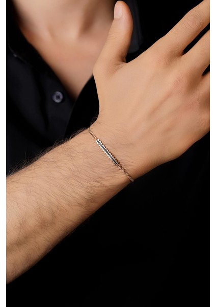 14 Ayar Altın Çark Bileklik Erkek modelleri