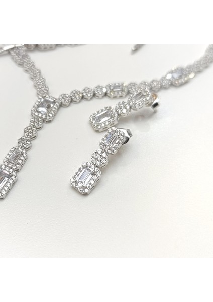 Baget Taşlı Set Takım 14 Ayar Altın fırsatları