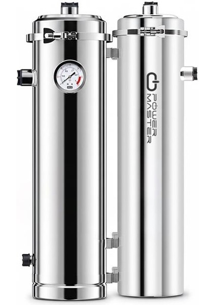 PM-28654 Ana Hat Su Arıtma Sistemi 10.000 L/saat Paslanmaz Çelik Gövdeli Yıkanabilir Uf-Pvdf Filtreli