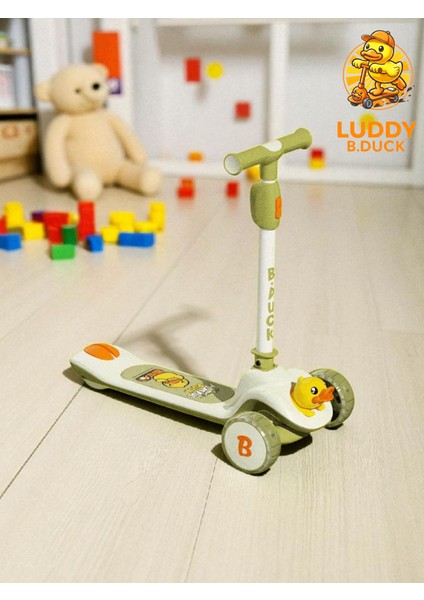 3tekerlekli Işıklı Scooter yanında sepet hediyeli😊 modelleri