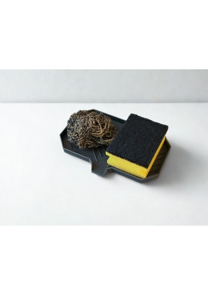 Bulaşık Süngeri Koyma Aparatı Su Çıkış Kanallı