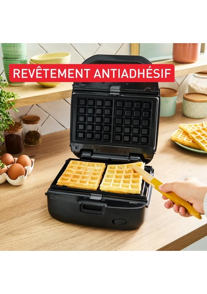 Snack Master 2'si 1 Arada Tost ve Waffle Makinesi | 20 Farklı Plaka Seti Eklenebilir fırsatları