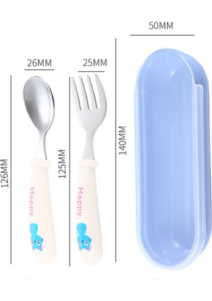 Beyaz Renk Kedi Model Premium Çocuk Bpa'sız Silikon Saplı Paslanmaz Çelik Uçlu Çatal-Kaşık, (9+ Ay fiyatları