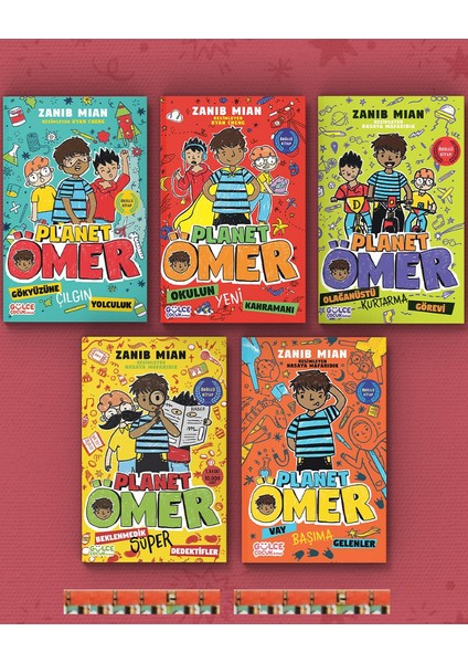 Planet Ömer Serisi(5kitap)