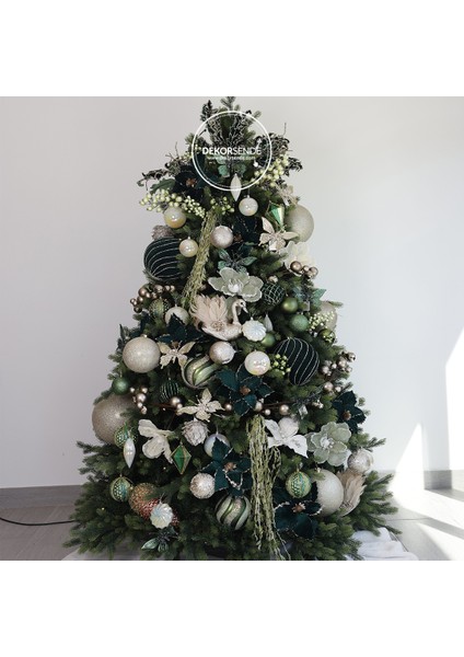 Yılbaşı Çam Ağacı Yeşil 240 cm