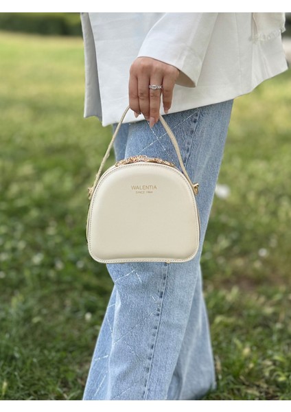 Nçs Bölmeli Ayarlanabilir Askılı Sade ve Şık Kutu Model Kadın Çapraz Omuz ve El Çantası Çantası