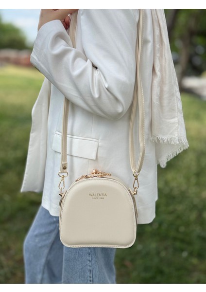 Nçs Bölmeli Ayarlanabilir Askılı Sade ve Şık Kutu Model Kadın Çapraz Omuz ve El Çantası Çantası