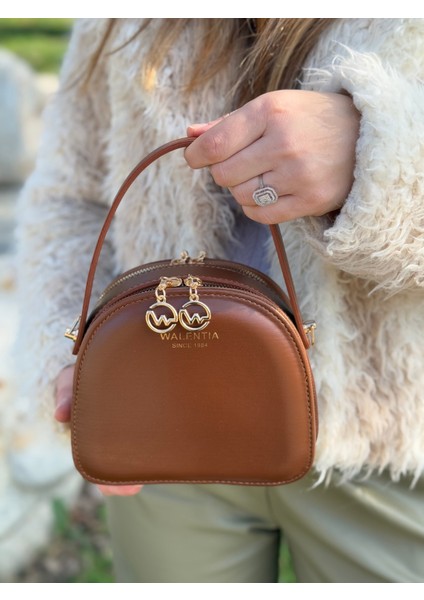 Nçs Bölmeli Ayarlanabilir Askılı Sade ve Şık Kutu Model Kadın Çapraz Omuz ve El Çantası Çantası