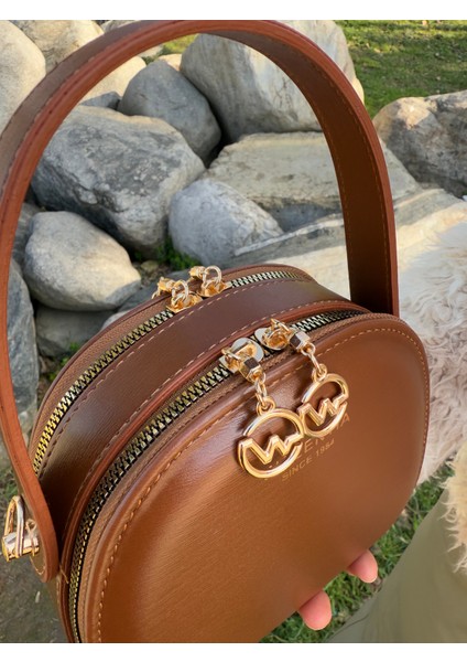 Nçs Bölmeli Ayarlanabilir Askılı Sade ve Şık Kutu Model Kadın Çapraz Omuz ve El Çantası Çantası