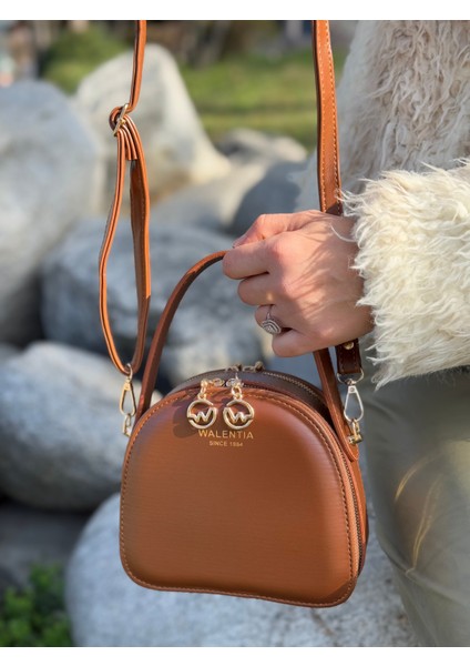 Nçs Bölmeli Ayarlanabilir Askılı Sade ve Şık Kutu Model Kadın Çapraz Omuz ve El Çantası Çantası