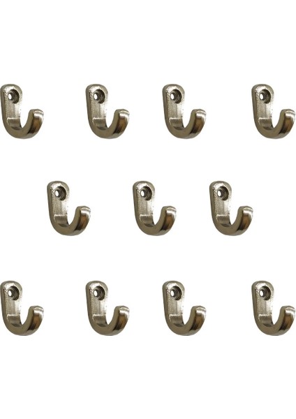 Tekli Anahtar, Bijuteri, Vitrin, Dekor Askısı - Nikel, 10X18X22 mm fiyatları