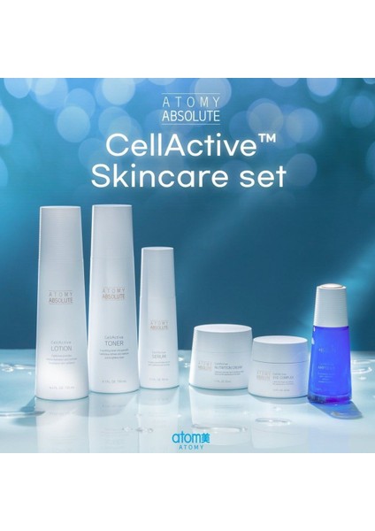 Absolute Cellactive Cilt Bakım Seti (6'lı Premium) - Kök Hücre Teknolojisiyle Gelen Kusursuz Gençlik fiyatları