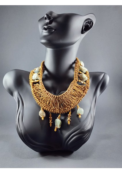 Özel Tasarım Akuamarin Gerdanlık