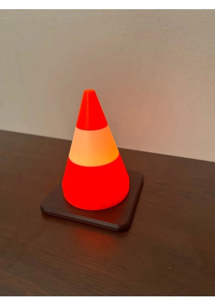 Minyatür Trafik Dubası Modeli LED Işıklı 13 cm fiyatları