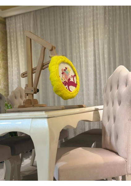 Yuvarlak Kasnak Tutucu Ahşap Stand ( Tüm Iğneli/telli/ Vidalı Yuvarlak Kasnak Bağlanabilir Özellik) modelleri