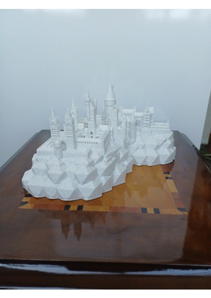 3D Baskı Harry Potter Hogwarts Evi Kendin Boya