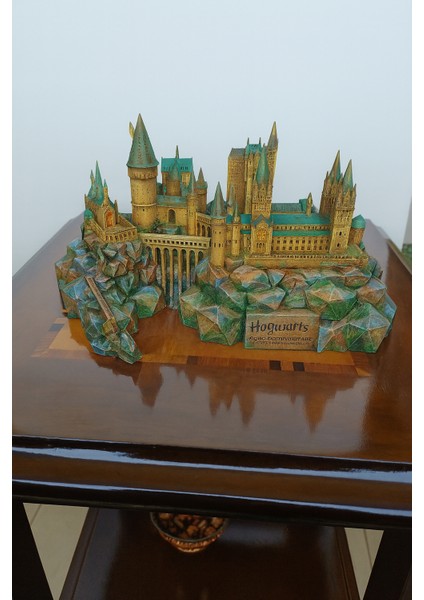 3D Baskı Harry Potter Hogwarts Evi Kendin Boya