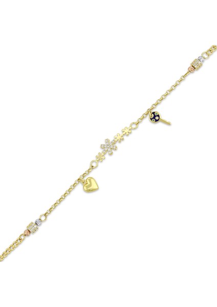 Tasarım Altın Bileklik - 14K fiyatları