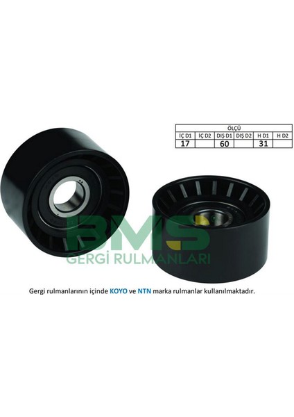 Mtxdpn Alternatör Gergi Rulmani Master Ii-Trafic Ii-Laguna Ii-Iii-Movano-Vivaro 1.9dti-2.2-2.5dci-2.0 16V