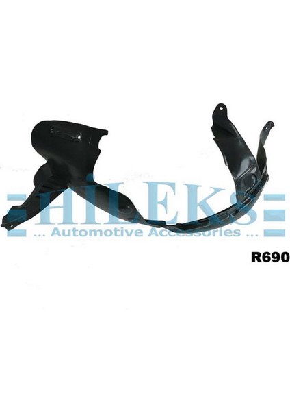 Mtxdpn Çamurluk Davlumbazi Pvc Ön Iç Sol Clio Iii Symbol 07