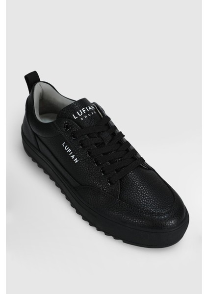 Siyah Hakiki Deri Bağcıklı Erkek Sneaker fiyatları