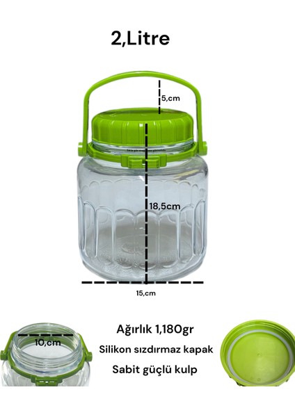 Sızdırmaz Hava Almaz Tombul Cam Kavanoz Çay Şeker Bakliyat Turşu Erzak Saklama Kavanozu 2, modelleri