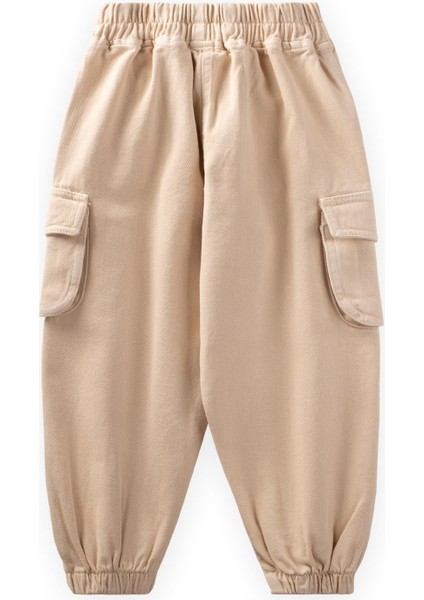 Gabardin Kargo Pantolon 2-7 Yaş Bej fiyatları