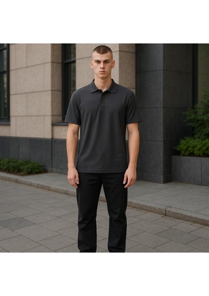 Climacool Drytouch Erkek Polo Gömlek Yaka Tişört – %100 Micro Pes Deep Mash