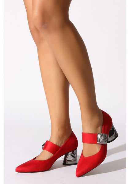 Idil Kırmızı Suet Kadın Günlük