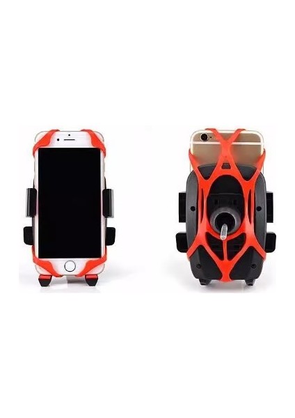 Lastik Destekli Standlı Bisiklet Telefon Tutucu (5264) fiyatları