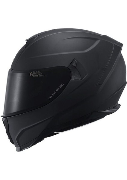 Motosiklet Double Vizörlü Full Face Kask Ce Motor Kaskı Mat Black Edition modelleri