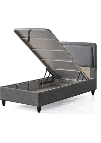 Melisa Tek Kişilik Sandıklı ve Pratik Baza Başlık 2’li Set modelleri