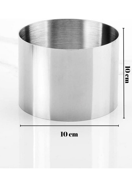 Narkalıp Yuvarlak Pasta Parfe Kek Kalıbı Çap:10 cm fiyatları