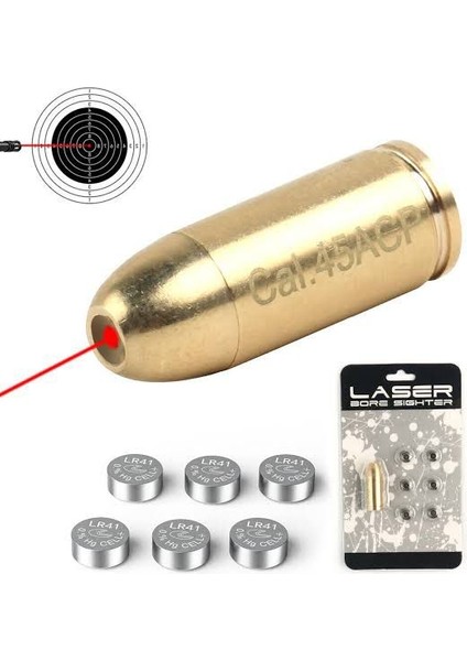 45 Acp Lazer Bore Sighter Sıfırlama Aparatı modelleri