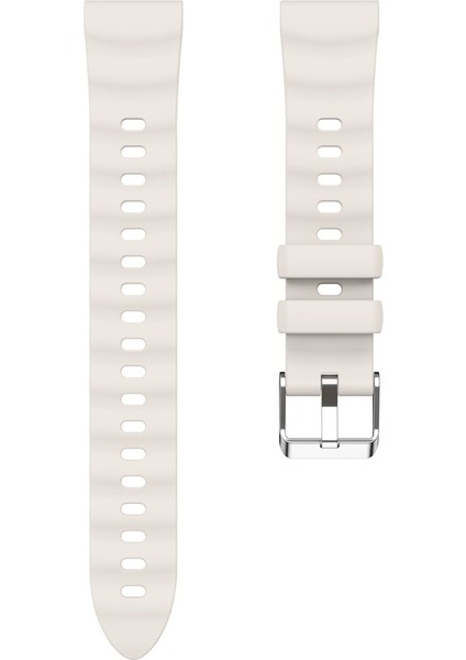 Huawei Watch Gt 6 41MM Uyumlu Dalga Desenli Silikon Kordon 18MM Lansman Kayış modelleri