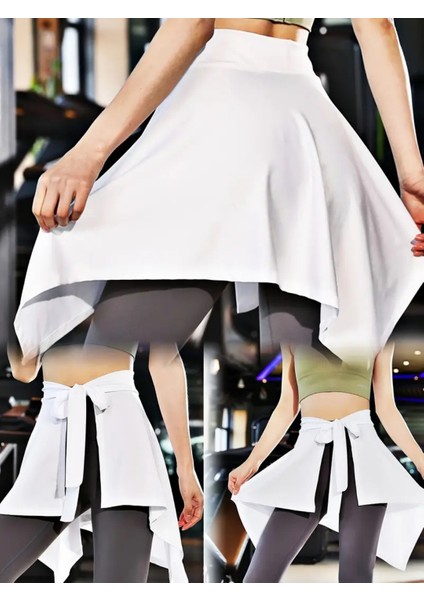 Pratik Bağlanır Etek-Plaj Etek-Fitness Etek-Gym Etek-Koşu Etek-Paltes-Yoga Etek-Bağcıklı Şal fiyatları