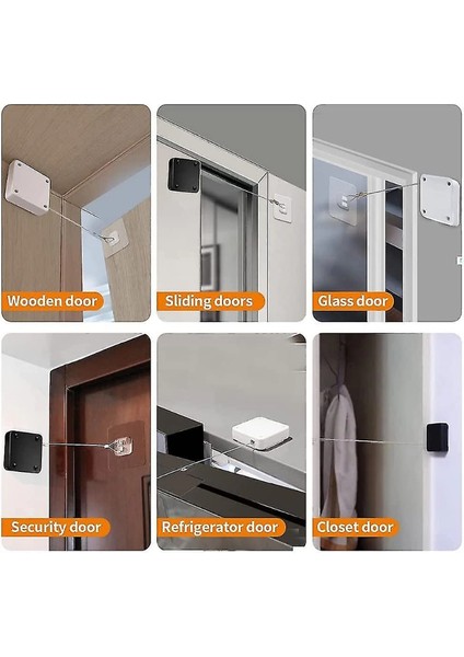 Ev Ofis Dış Kapı Otomatik Kapı Kapatma Aparatı