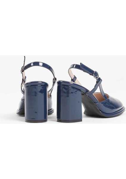 Kocadal Kocadal Denma Lacivert Rugan Kadın Topuklu Ayakkabı fiyatları