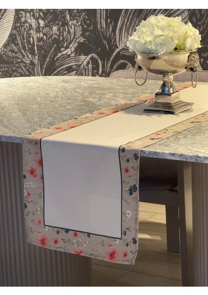 Keten Lacin Desen Runner 40X140 cm fiyatları