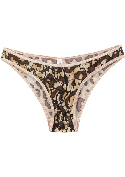 Kadın Kahverengi Desenli 2'li Slip fiyatları
