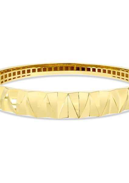 Tasarım Altın Kelepçe - 14K