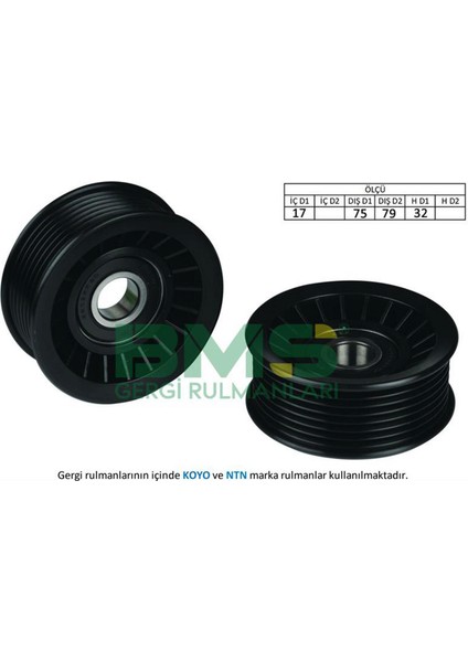 Mtxdpn Alternatör Gergi Rulmani Grand Cherokee Ii